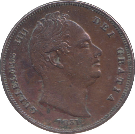 1831 FARTHING ( GVF )