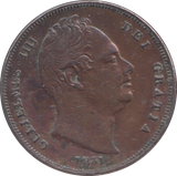1831 FARTHING ( GVF )