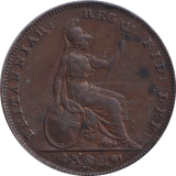 1848 FARTHING ( GVF )