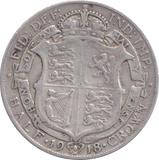 1918 HALFCROWN ( GF )