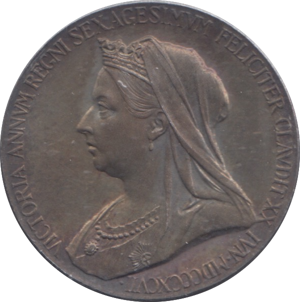 1897 SILVER MEDALLION REF 5