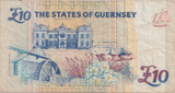 1995 TEN POUNDS GUERNSEY BANKNOTE REF-1811