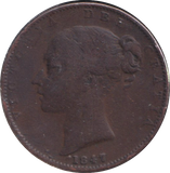 1847 FARTHING ( NF )