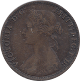 1874 HALFPENNY ( GF )