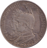 1901 SILVER 2 MARK GERMANY
