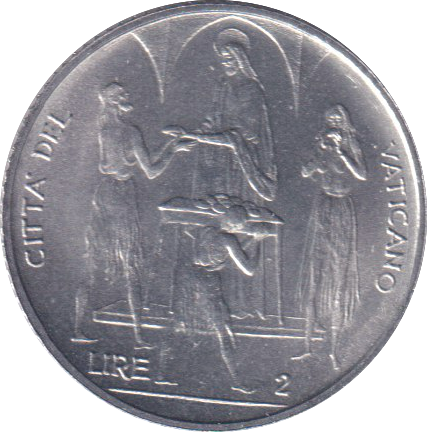 1968 2 LIRE VATICAN