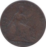 1825 FARTHING ( FINE )