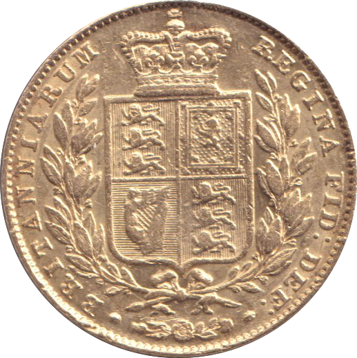 1844 GOLD SOVEREIGN ( GVF )