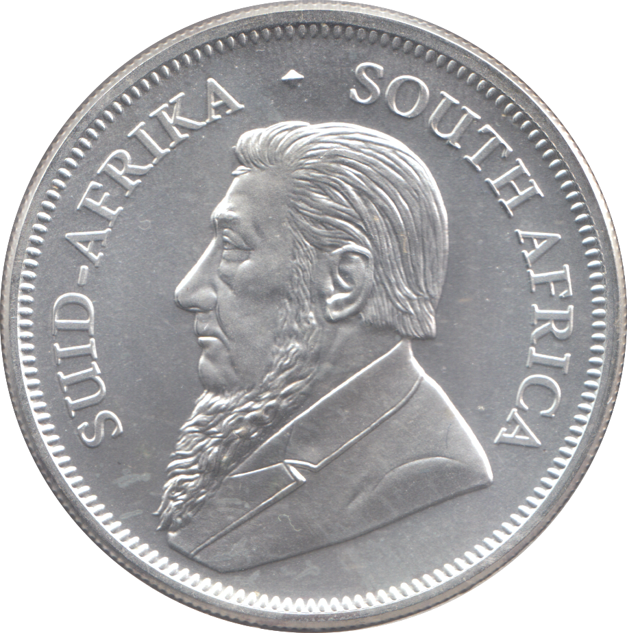 2019 SOUTH AFRICA SILVER KRUGERRAND 1oz FINE SILVER