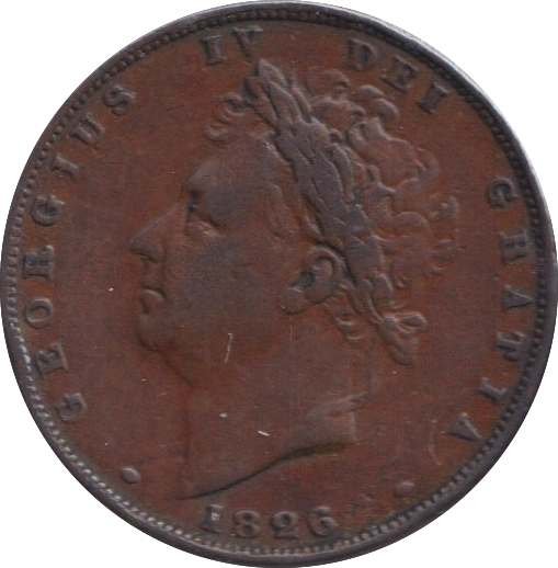 1826 FARTHING ( VF )