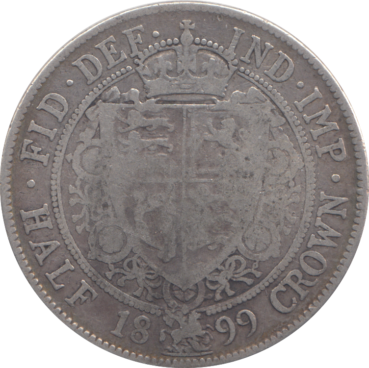 1899 HALFCROWN ( NF )