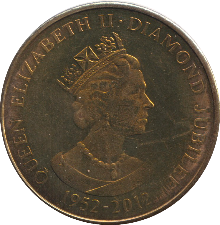 2012 DIAMOND JUBILEE MEDALLION