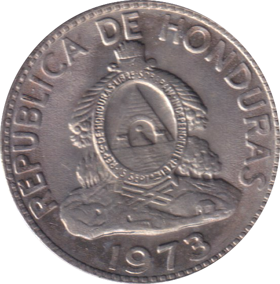 1973 HONDURAS 50 CENTAVOS