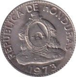 1973 HONDURAS 50 CENTAVOS
