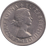 1967 SIXPENCE ( UNC )
