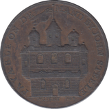 1797 FORFAR CASTLE HALFPENNY TOKEN