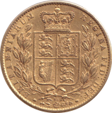 1864 GOLD SOVEREIGN ( EF ) DIE 30