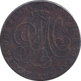1787 DRUID PENNY TOKEN