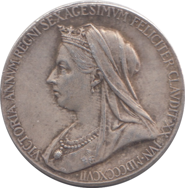 1897 SILVER MEDALLION REF 8