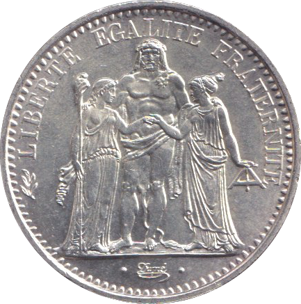 1968 SILVER 10 FRANC FRANCE
