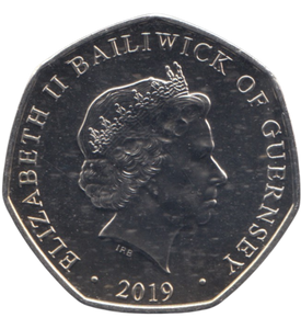 2019 50 PENCE CONCORDE ( BU )