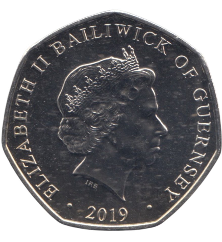2019 50 PENCE CONCORDE ( BU )