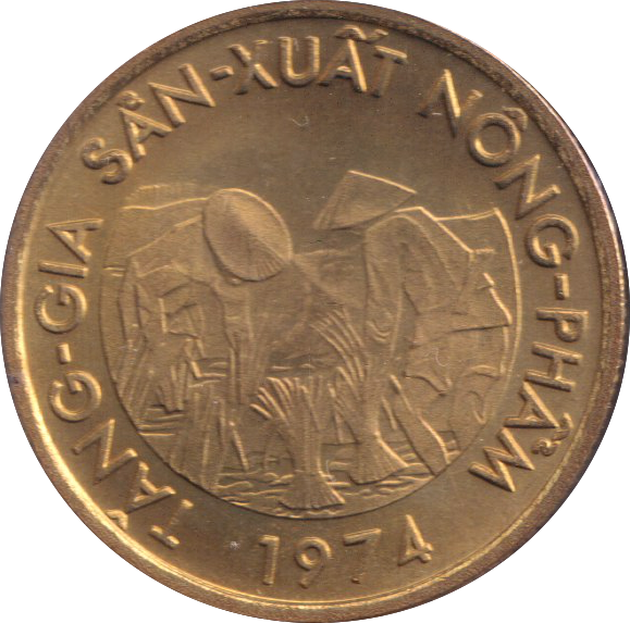1974 VIETNAM 10 DONG