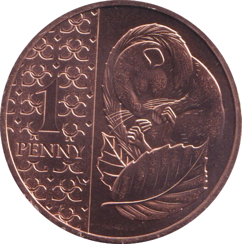 2023 ONE PENNY DORMOUSE KING CHARLES III ( BU )