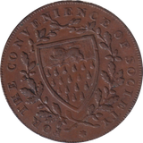 1794 HALF PENNY TOKEN NORTHIAM FOWLERS SUSSEX