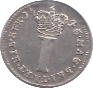 1646 MAUNDY ONE PENNY ( GVF )