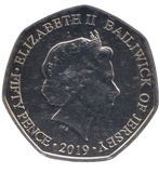 2019 50 PENCE FIFTY NEW PENCE 1969 ( BU )