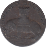 1792 COVENTRY HALFPENNY TOKEN