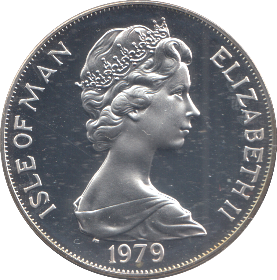 1979 SILVER PROOF CROWN MILLENNIUM OF TYNWALD