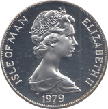 1979 SILVER PROOF CROWN MILLENNIUM OF TYNWALD