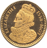 2012 SILVER PROOF OUR ROYAL SOVEREIGNS ELIZABETH I