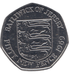 2019 50 PENCE FIFTY NEW PENCE 1969 ( BU )