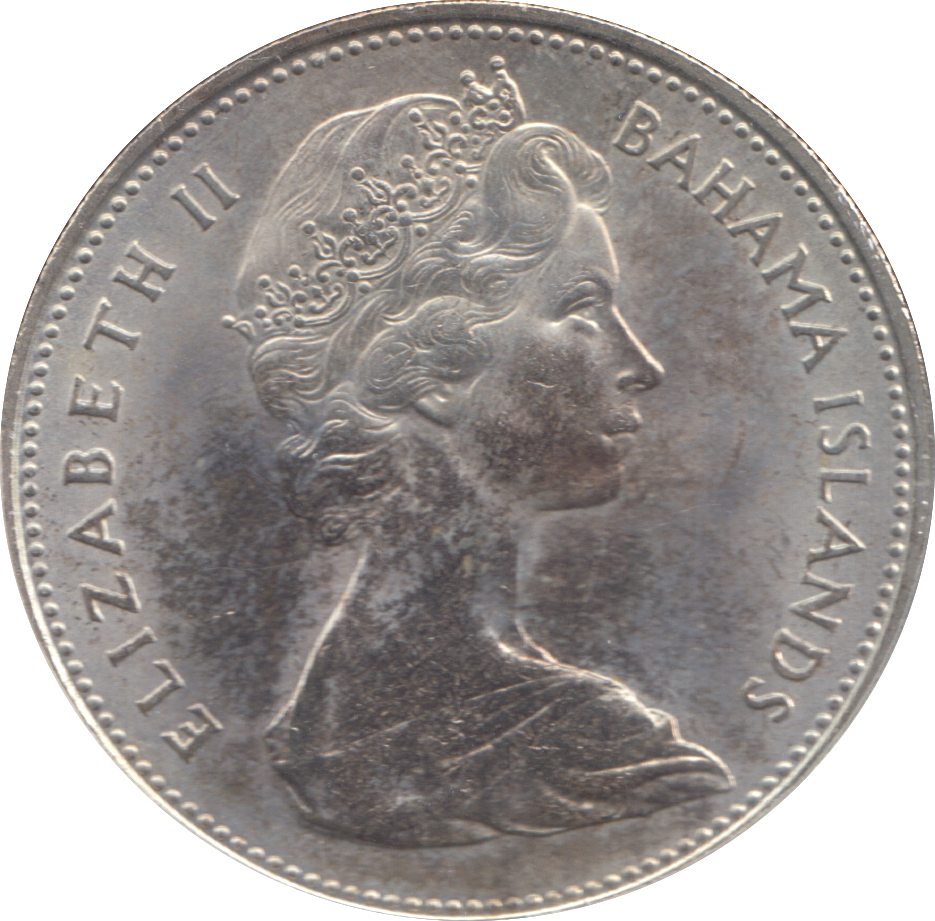 1966 BAHAMA TWO DOLLARS