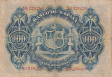 1906 100 PESTAS BANKNOTE SPAIN REF-1619