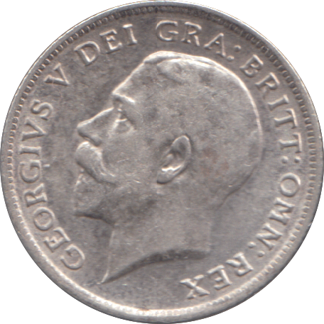 1913 SIXPENCE ( AUNC )