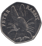 2016 50 PENCE PETER RABBIT