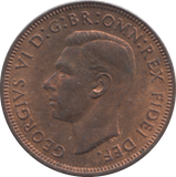 1949 HALF PENNY ( UNC )