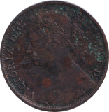 1875 PENNY ( EF )