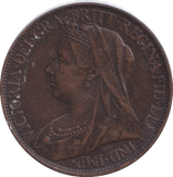 1896 FARTHING ( GF )