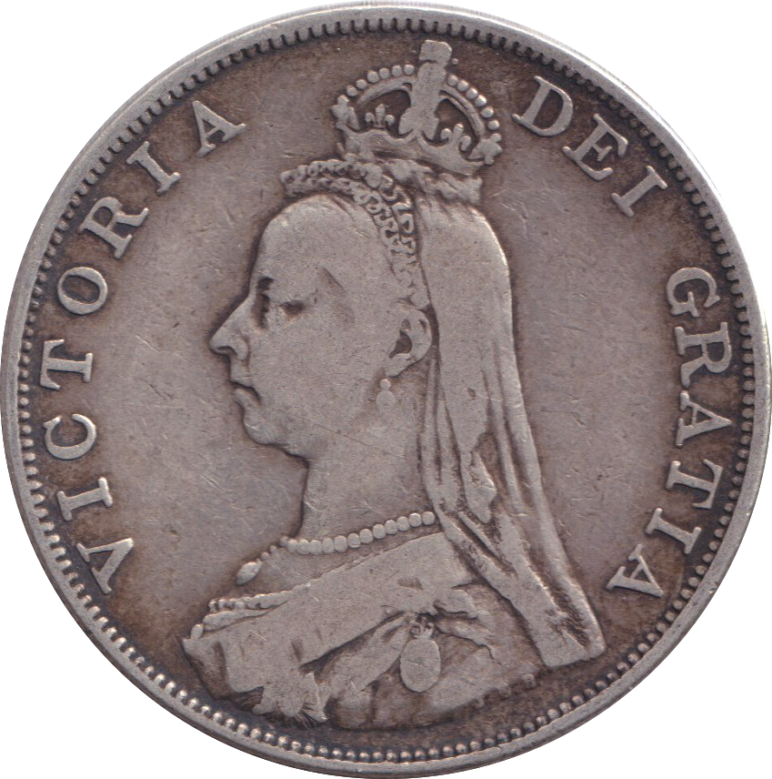 1889 DOUBLE FLORIN ( GF )