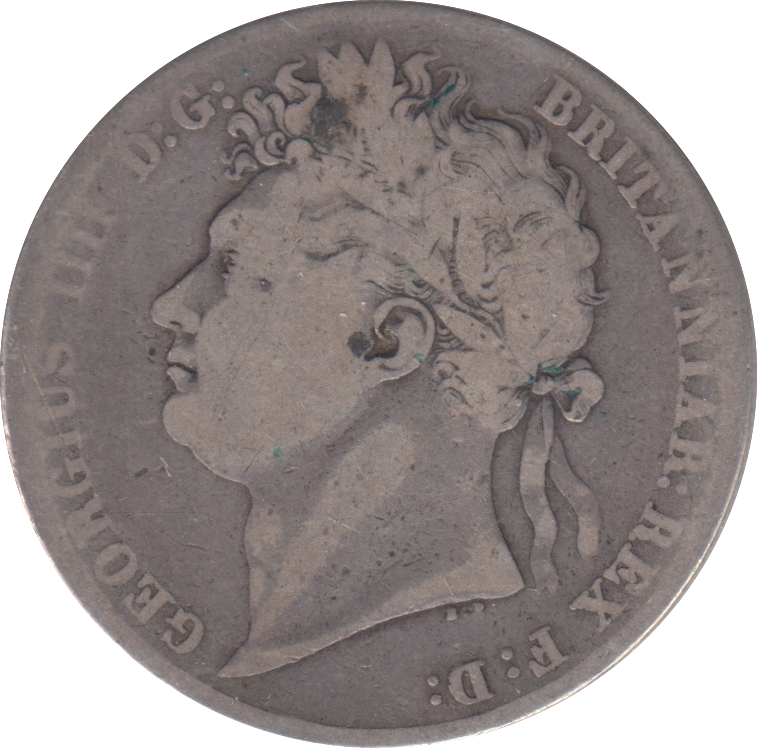 1823 HALFCROWN ( GF )
