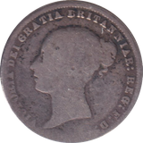 1859 SIXPENCE ( FINE )