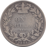 1884 SHILLING ( NF )