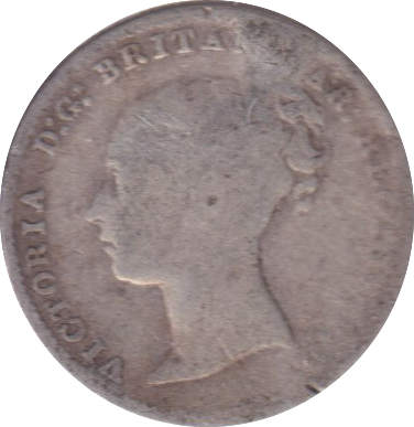 1887 THREEPENCE ( NF )