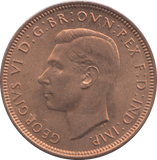 1947 HALF PENNY ( UNC )