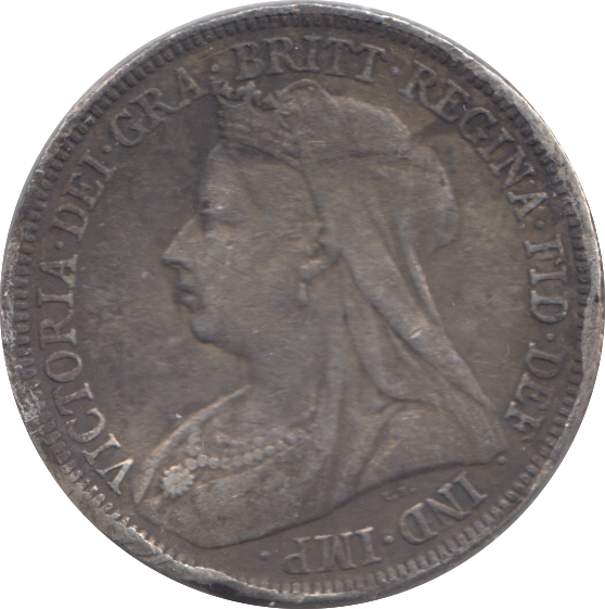 1896 SHILLING ( FINE )